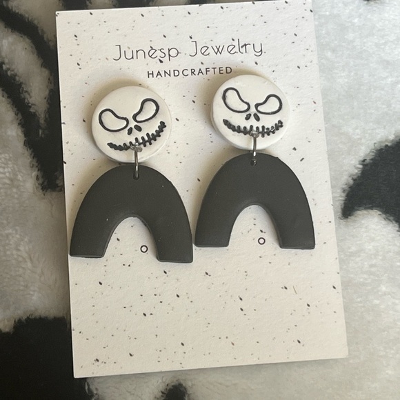 Jack Skeleton Earrings - Picture 1 of 2